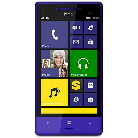 HTC 8XT Sprint CDMA Windows 8 Smartphone, Blue