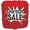 Garage Sale, variant on PMU Garage Sale Square Shaped 18 Inch Mylar-Foil Balloon Pkg/1