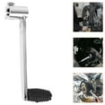 thumbnail image 1 of Minkissy Motorcycle Shift Lever 1Pcs Silver Aluminum Shifter for Riders 5.89X2.75X0.79in, 1 of 8