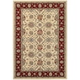 thumbnail image 2 of Couristan Traditions Halle Ivory & Ruby Area Rug, 5'3'x7'6' - 96566515053076T, 2 of 2