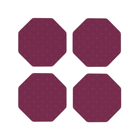 

Tideii Small Stars for Leather Coasters 4 Pieces Anti-fouling and Anti-scalding Decorative Coasters Suitable for Restaurants Kitchens Coffee Shops-Octagon