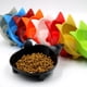 thumbnail image 5 of Tazones de comida Antideslizantes Colco para perros y Mascotas naranja, 5 of 8