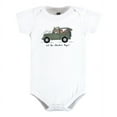 thumbnail image 3 of Hudson Baby Cotton Bodysuits, Animal Adventure, 6-9 Months, 3 of 9