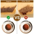 thumbnail image 4 of Fafa-1 Filtres à Café en Cône, Lot de 400 Taille 1-2 Tasses Papier Brun Naturel Non Blanchi Jetable pour Cafetière Maison, Bureau, Café, 4 of 4