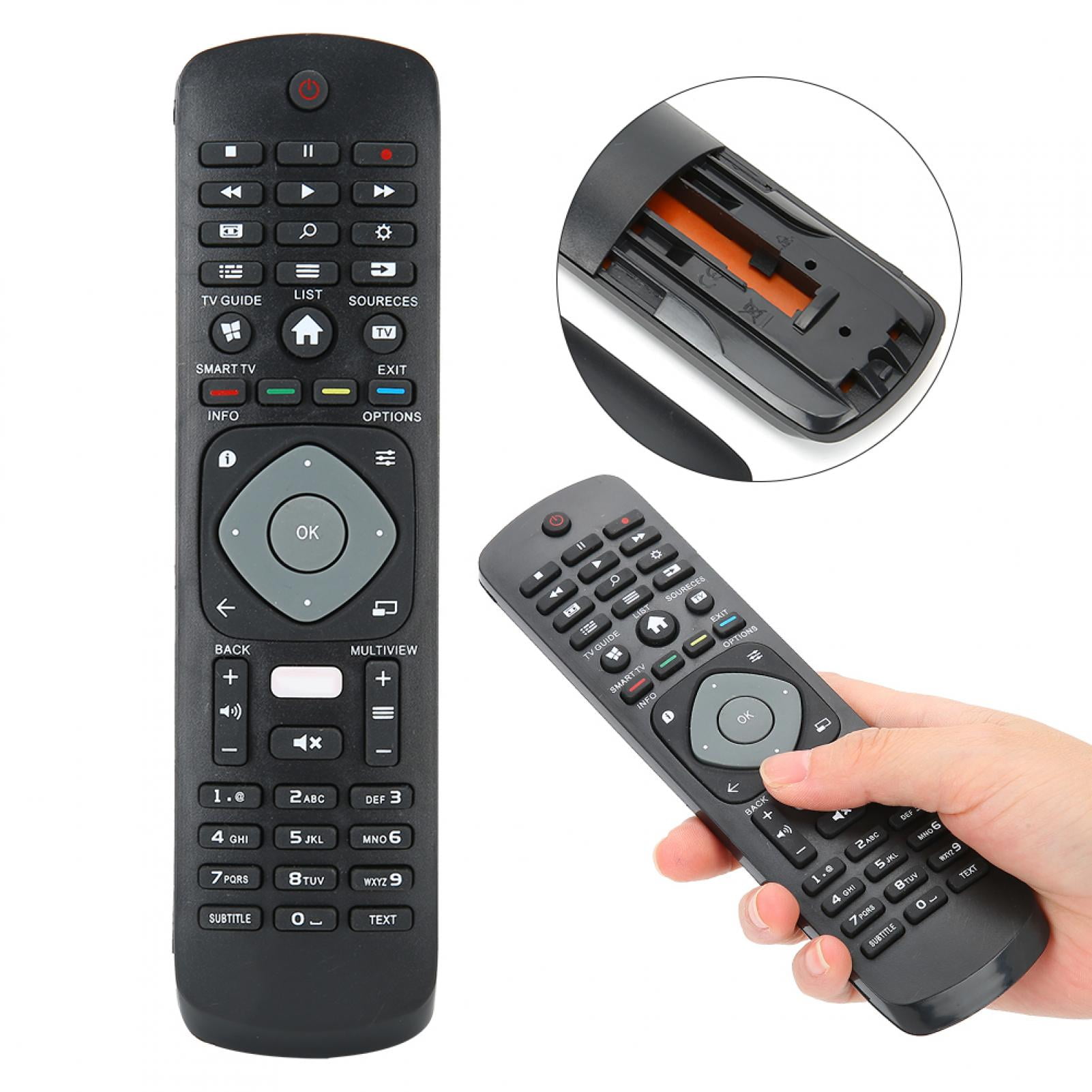 ABS Television Remote Controller Universal TV Remote Control, For