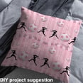 thumbnail image 5 of Castle Fairy Pink Soccer Girl Fabric by the Yard 1 Yard,Sport Theme Home Decor Fabric by the Yard,Ball Gamer Room Decor Fabric by the Yard,Lightweight Room Decor, 5 of 6