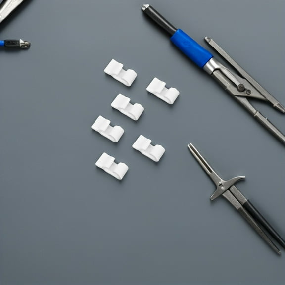 Raindrops 100Pcs Dog Crate Accessories Black Wire Clips High Strength Fasteners for Home Pet Enclosures