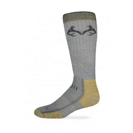 RealTree 794 Uplander Heavyweight Merino Wool Boot Socks,