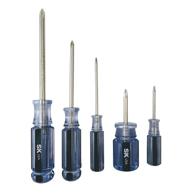 SK Professional Tools Phillips Screwdriver Set 5 pc.