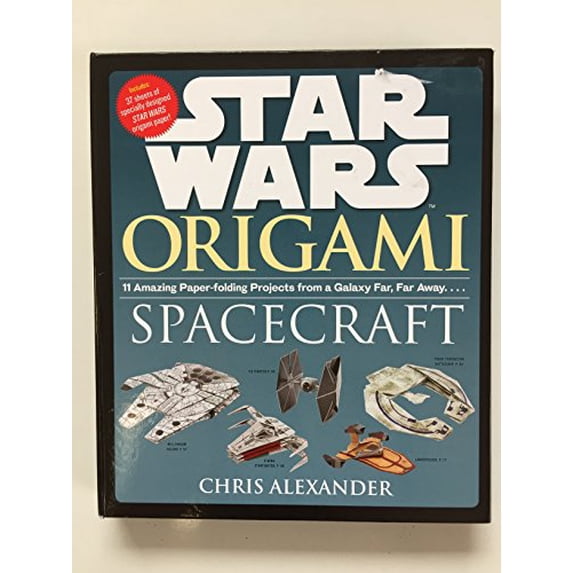 Pre-Owned Star Wars Origami: 11 Amazing Paper-folding Projects from a Galaxy Far, Far Away..... Paperback