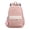 Pink, variant on DFEK Nylon School Backpack for College Students with Large Capacity and Travel Design Pink
