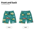 thumbnail image 2 of PAYOHTO Boy Swim Trunks Medium Size 10-12 Teens Boy Beach Board Shorts Cars Trucks Motorcyles Quick Dry Bathing Suit Swimwear, 2 of 9