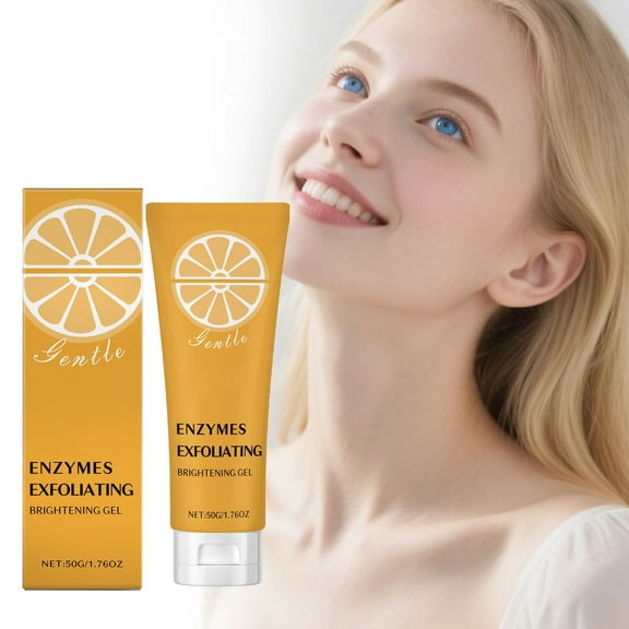 Exfoliating & Hydrating Gel, 50g - Gentle Face & Body Scrub for Dead Skin Removal - Moisturizing with AHA/BHA - For Smooth Skin