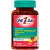 One A Day VitaCraves Multivitamin Gummies with Healthy Metabolism Support* , Supplement with Vitamins A, C, E, and B-Vitamins, 60 Count