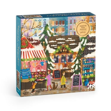 Galison London Passage Puzzle 1000 Pezzi - Illustrazione Strada Londra In Scatola Quadrata