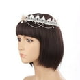 thumbnail image 6 of Fancy Lady Elastic Headband Bridal White Lace, 6 of 9