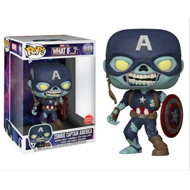 Funko Funko POP! Jumbo: What If...? Zombie Captain America 10-in Vinyl Bobblehead GameStop Exclusive