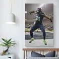 thumbnail image 5 of Kam Chancellor Canvas Poster Artworks Canvas Poster Room Aesthetic Wall Art Prints Home Modern Decor Gifts 16x24inch(40x60cm), 5 of 6