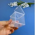 thumbnail image 4 of 12 Pcs Square Clear Plastic Beads Storage Containers Box - Small Plastic Containers for Jewelry Findings and Art Supplies (2.05 x 2.05 x 2.28 Inch), 4 of 8