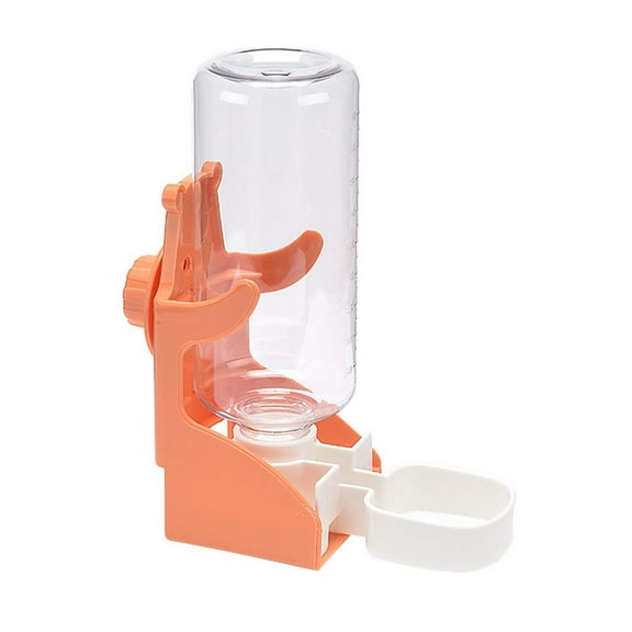 SharkTRUE Bird Feeder Water Dispenser Parrot Feeder Cage Clear Parakeet Seed Containe