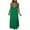 Green, variant on Summer Beach Dress for Womens 2025 Fashion Plus Size Slim Camisole V-neck Solid Color Strapless Backless Dress 50% off Clearacne!