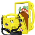 thumbnail image 1 of Funda para tablet YRH Revvl Tab 2 10.1" para niños, EVA amarilla, 1 of 6