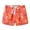 Orange, variant on AJGRHE Girls Athletic Shorts with Liner Quick Dry Running Soccer Shorts Girls Cartoon Floral Printed Athletic Shorts for Toddler Play and Beach Dark Blue 2 Year