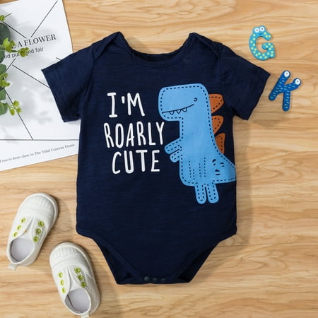 

THE WILD Casual Pretty Infant Newborn Baby Girls Boys Cartoon Cute Bodysuit Romper Casual Clothes