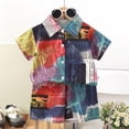 thumbnail image 2 of Toddler Boys Cotton Clothing Sets 6-12 Months 12-24 Months 2T 3T 4T 5T 6T 7T Children Short Sleeve Tee and Shorts 18-24 Months, 2 of 7