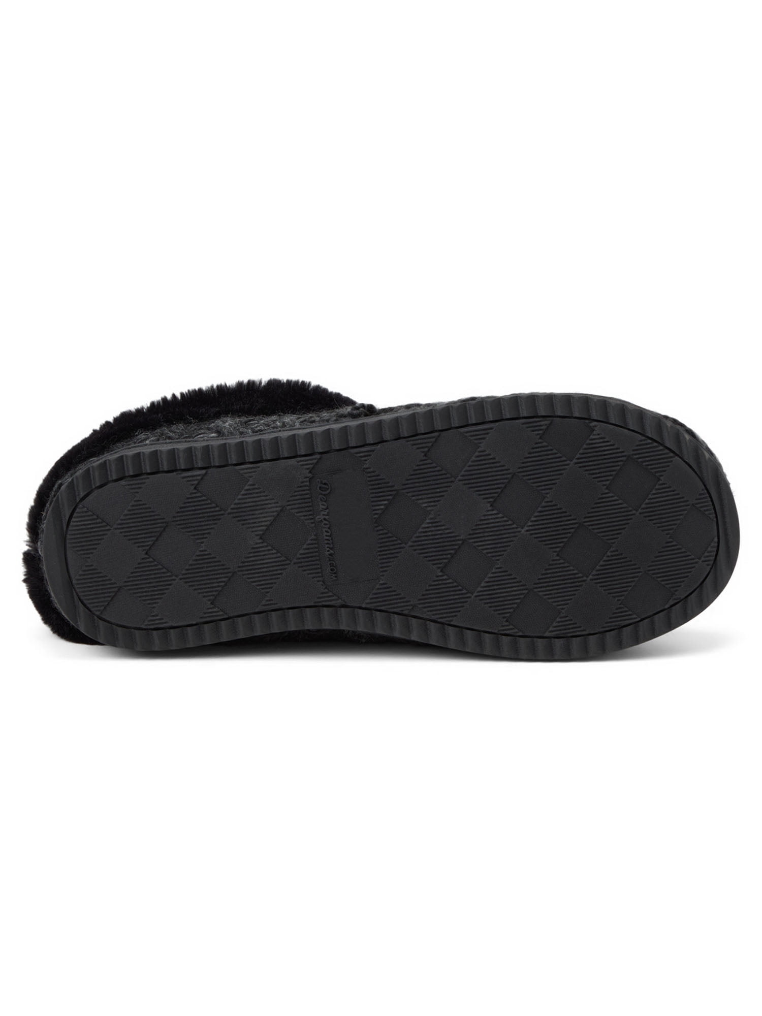 Dearfoams Women’s Cozy Comfort Knit Clog Slippers