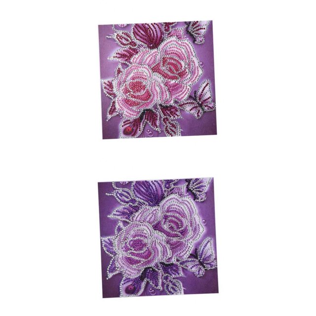 de pintura de diamante en apariencia especial de 2 piezas DIY 5D s de de flores para decoración de de o de dibujo de la Gloria Bricolaje pintura diamante 5D