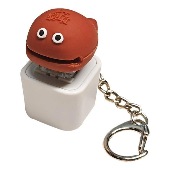 amagogo Wooden Keychain Cartoon Backpack Decoration Pendant Keyfob Bags Accessories