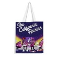 thumbnail image 1 of The California Raisins Bolso de tela con estampado de lienzo para mujer, bolsa de compras reutilizable y estética, con cremallera interior, regalo para mujer,40*45cm., 1 of 6