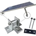 thumbnail image 5 of Elevación giratoria del panel solar con soporte angular Accesorio de montaje en techo Soporte fotovoltaico Accesorios del sistema de paneles solares KqK, 5 of 5