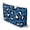 White zipper, variant on Blue & Black Leopard Makeup Bag Animal Print Cosmetic Bag-Women's Bags