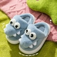 thumbnail image 4 of Generic Childrens Girl Cotton Slippers Cute Stereoscopic Animals Warm Indoor Non Slip Home Cotton Slippers Autumn Winter Clothes（4-5 Years Gray）, 4 of 4