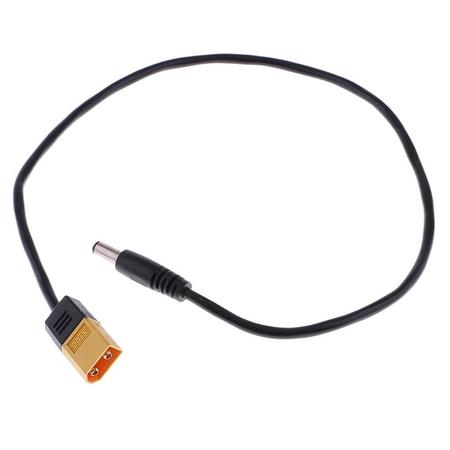 XT60 Conector Tipo Banana Al Cable De Alimentación DC5525 Para Reparación Quadcopter CUTICAT Cable XT60 a DC5525