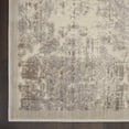 thumbnail image 4 of Nourison Graphic Illusions Damask Ivory 7'9" x 10'10" Area Rug, (8 x 11), 4 of 8