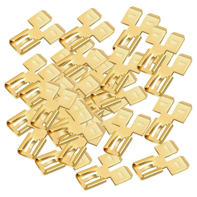 tredstone Connecteur à Double Bêche Non Isolé Électrique Mâle 8 Pcs Femelle Simple 30 Pcs