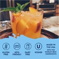 thumbnail image 3 of Jordan's Skinny Mixes Sugar Free Peach Syrup, 25.4 Fl Oz, 3 of 6