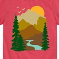 thumbnail image 3 of Instant Message - Outdoor Mountain Scene - Toddler & Youth Short Sleeve Graphic T-Shirt, 3 of 6
