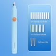 thumbnail image 3 of Tenwin Electric Eraser Rechargeable Pencil Erasers With 20pcs Eraser Refills One-button Control Chri, 3 of 5
