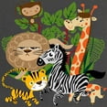 thumbnail image 2 of CafePress - Animal Safari Maternity Dark T Shirt - Maternity Dark T-Shirt, 2 of 3