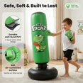 thumbnail image 3 of Saco de boxeo inflable Esnowlee de 122 cm para niños, 3 of 7