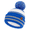 blue, variant on kids Toddler Winter Hat Beanie with Pom Pom Warm Fleece Ski Baby Hats for 2-7 Years Skull Cap Baby Boy Girls Gifts