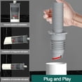 thumbnail image 2 of MYG Silicone Drains Sewer Pipe Sealing Ring Kitchen Washing Machine Hose Drain, 2 of 8