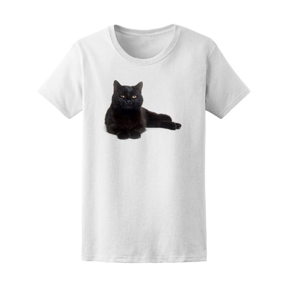 Chilling Black Cat Tee Men's -Image by Shutterstock
