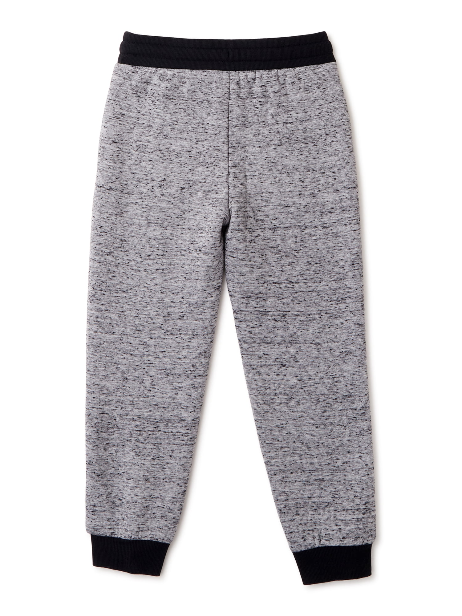 Hollywood Little Boys Faux Sherpa-Bonded Jersey Joggers, Sizes 4-7