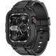 thumbnail image 1 of Pulseras de reloj compatibles con Amband para Apple Watch de 45 mm con funda negra, 1 of 6