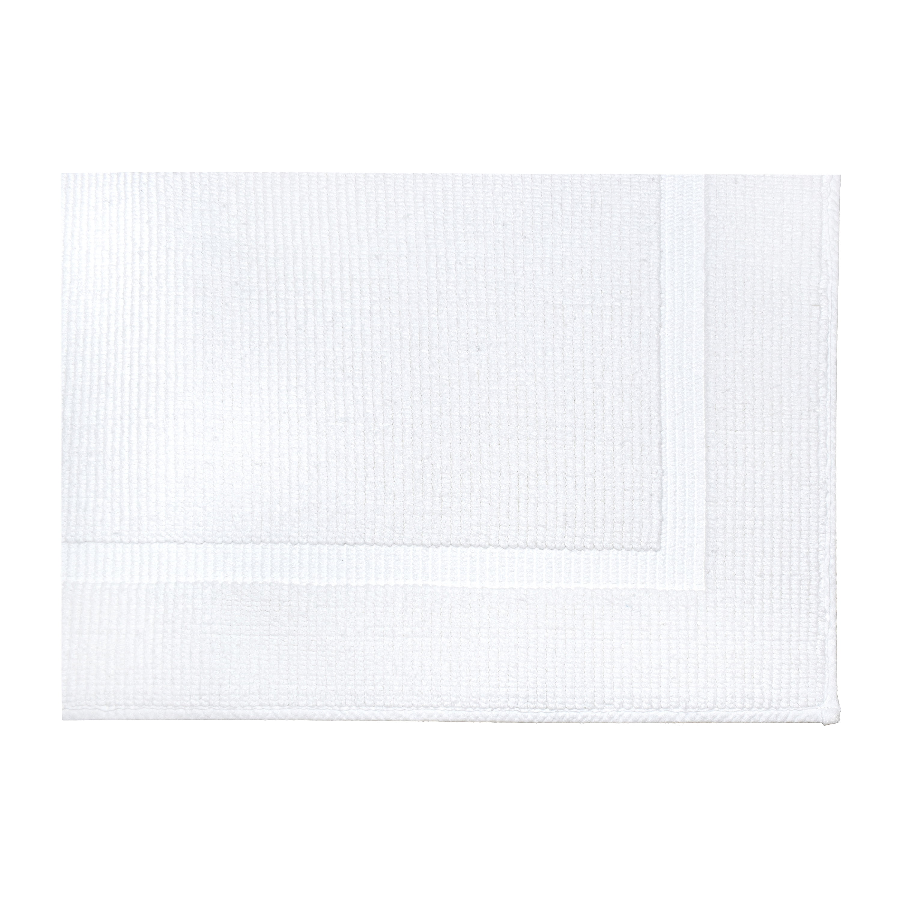 Better Homes & Gardens 2 Piece Cotton 20" x 30" Bath Mat Set, Arctic White